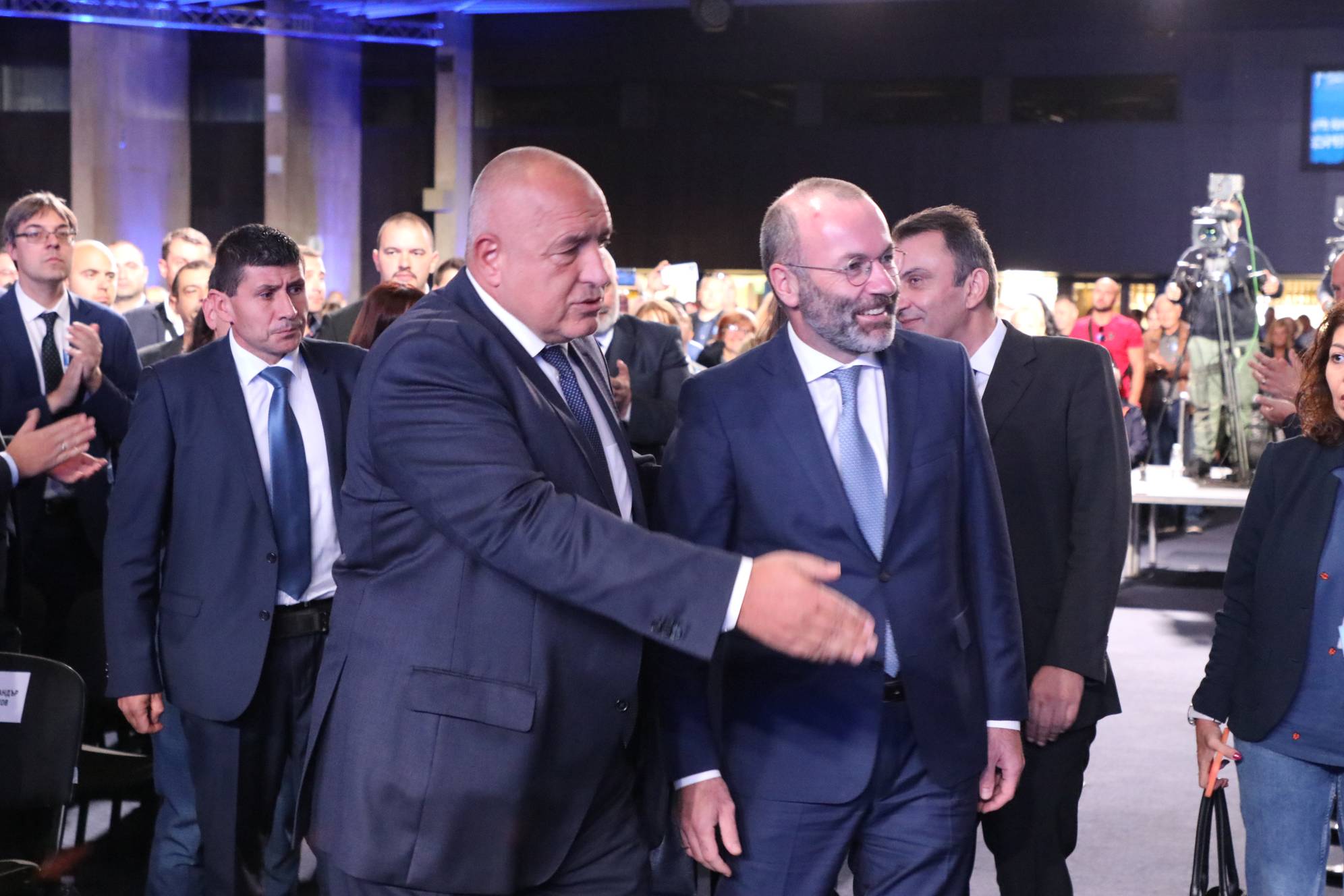 Бойко Борисов и Манфред Вебер 